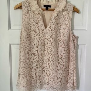 J crew lace top